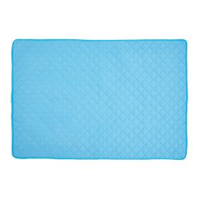 Dog Pillow Pet Summer Cooling Mat And Sleeping Pad Waterproof Pet Cooling Mat For Cat Dog Keep Cooling Supplies Self Cooling Mat (Option: Blue-S)