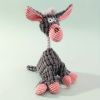 Cute Soft Durable Stuffed Animal Plush Dog Chew Toy with Squeaker, for Small Medium Dogs