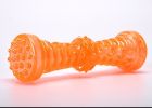 tough rubber dog bone toy